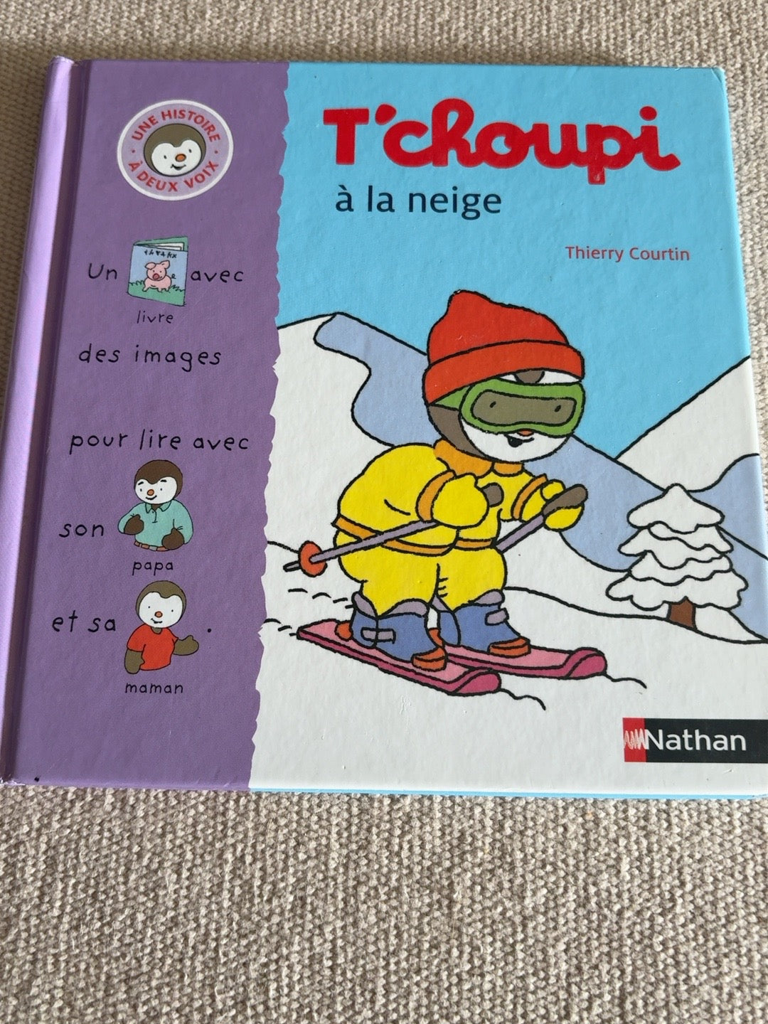 T’choupi à la neige